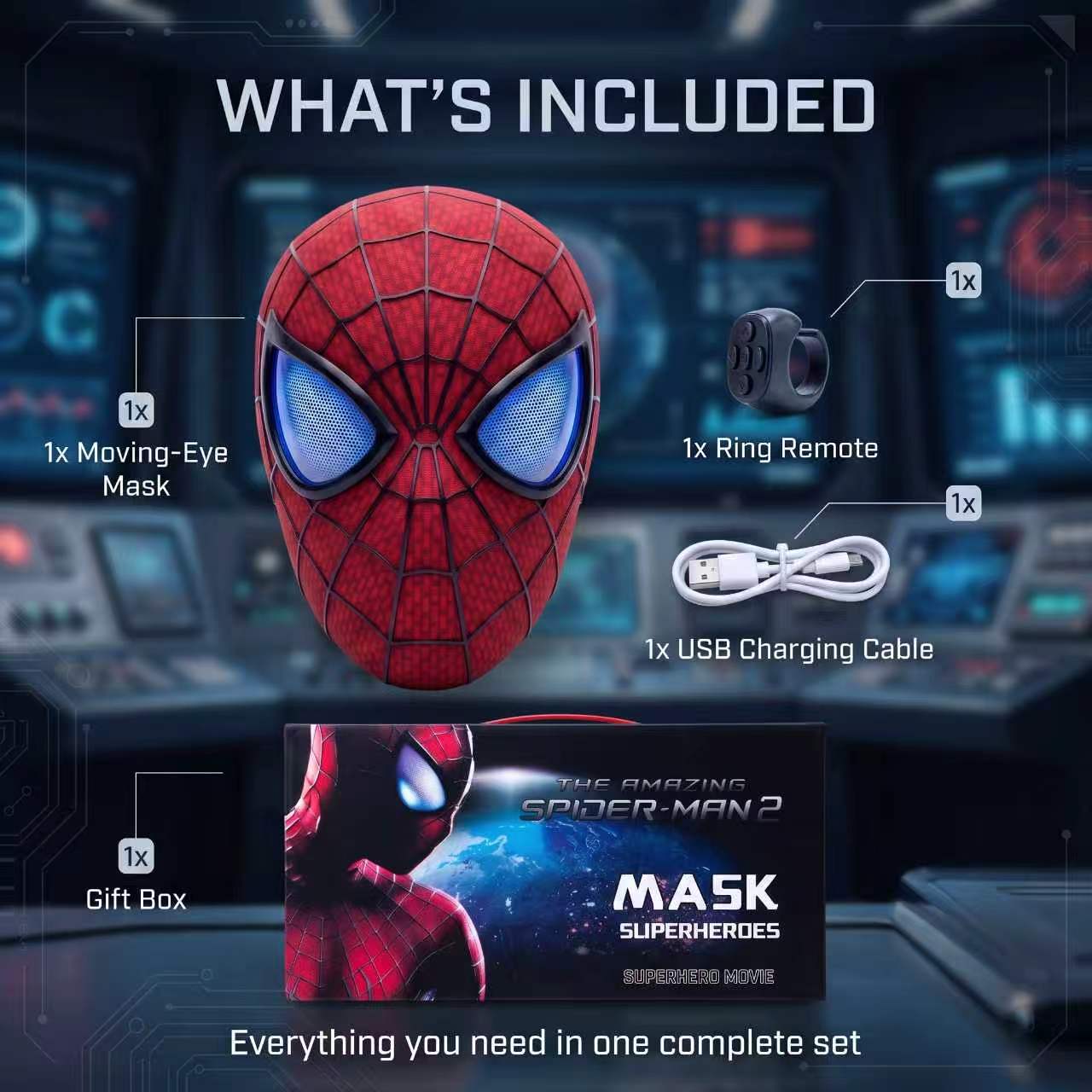 The Amazing Spider Man 4 Mask - Replica Spider Man