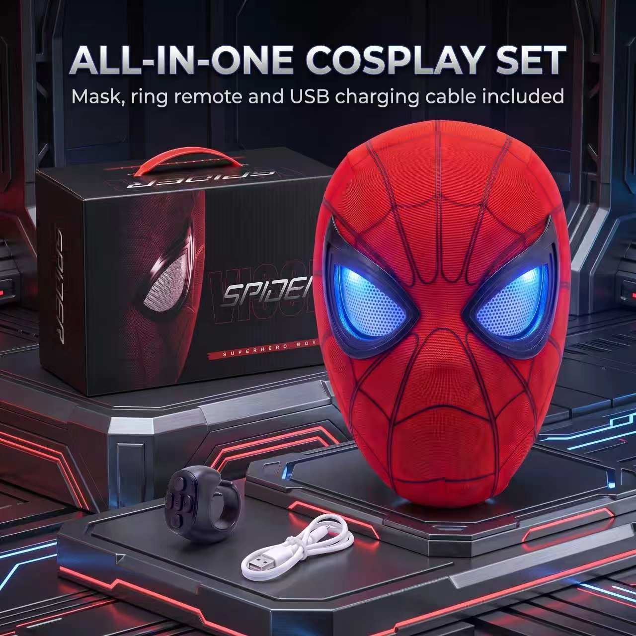 The Amazing Spider Man 4 Mask - Replica Spider Man