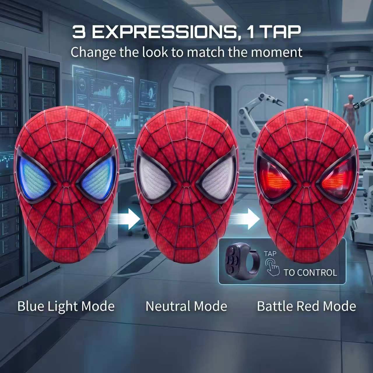 The Amazing Spider Man 4 Mask - Replica Spider Man
